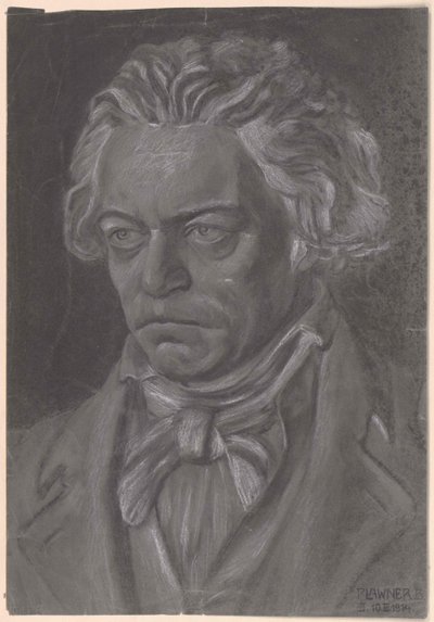 Ludwig van Beethoven de Artist Unknown