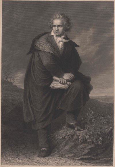 Ludwig van Beethoven de Artist Unknown