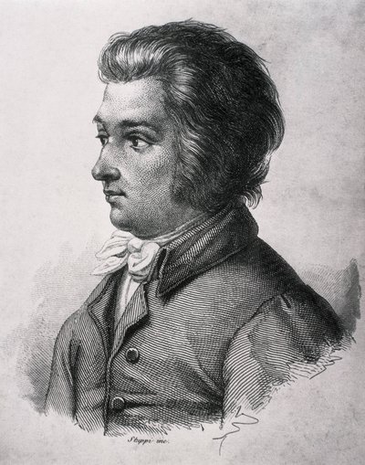 MOZART, Wolfgang Amadeus (1756-1791). Compositor austriaco de música clásica. de Artist Unknown