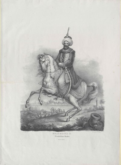 Machmud II sultán de Turquía, de Artist Unknown