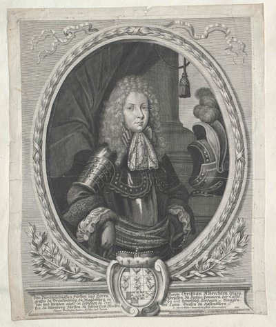 Margrave de Brandemburgo Christian Albrecht de Artist Unknown