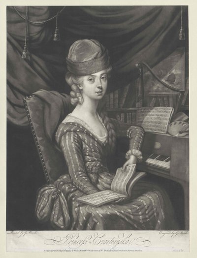 Maria Anna princesa Czartoryska de Artist Unknown