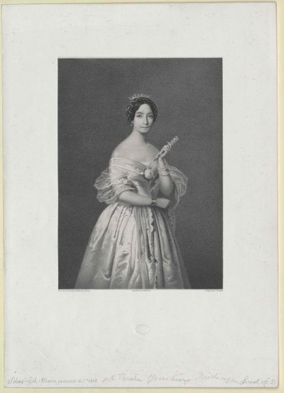 Maria princesa Ysenburg y Buedingen de Artist Unknown