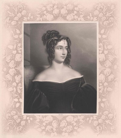 Marianna condesa Bacinetti von Sciafenberg (huella) de Artist Unknown