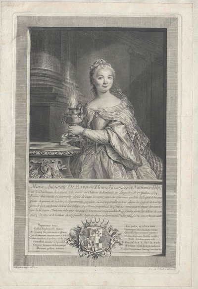 Marie Diane Antoinette de Rosset de Rocozel de Fleury de Artist Unknown