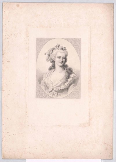 María Teresa de Saboya Carignan de Artist Unknown