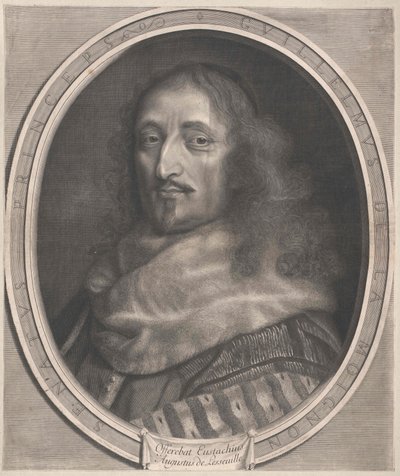 Marqués de Basville Lamoignon (imprimir) de Artist Unknown