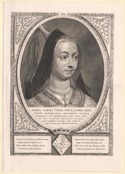 María de Borgoña (huella) de Artist Unknown