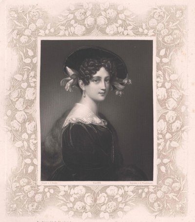 Maximiliane Borzaga (imprimir) de Artist Unknown