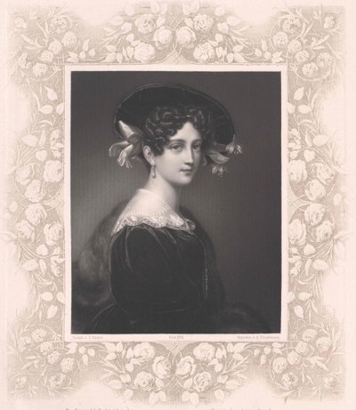 Maximiliane Borzaga (imprimir) de Artist Unknown
