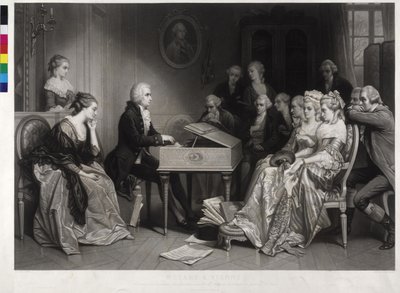 Mozart en Viena de Artist Unknown