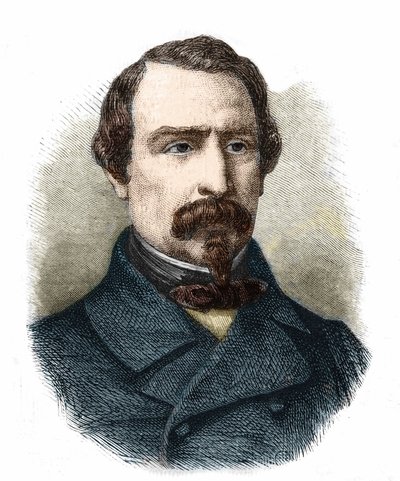 Napoleón III, emperador de los franceses. de Artist Unknown