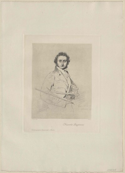 Niccolo Paganini de Artist Unknown