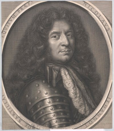 Nicolas Jehannot de Bartillat (huella) de Artist Unknown