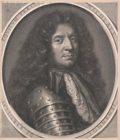 Nicolas Jehannot de Bartillat (huella) de Artist Unknown