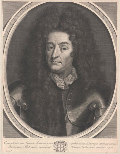 Nicolas de Catinat (impresión) de Artist Unknown