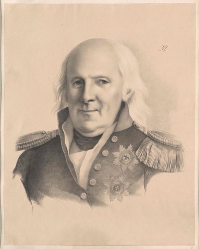 Nikolai Semenovic Mordvinov (imprimir) de Artist Unknown