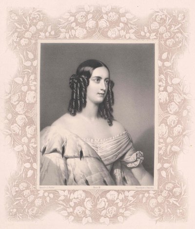 Oettingen-Oettingen y Oettingen-Wallerstein, Carolina princesa de (1824-1889) de Artist Unknown