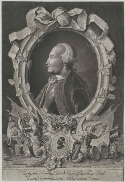 Pasquale Paoli de Artist Unknown