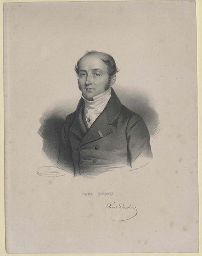 Paul Baron Dubois (imprimir) de Artist Unknown