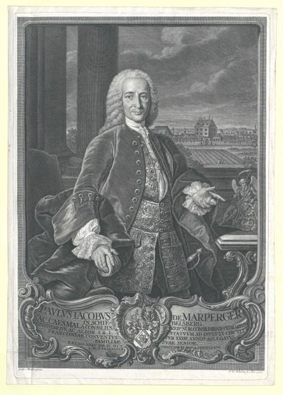 Paul Jakob von Marperger de Artist Unknown