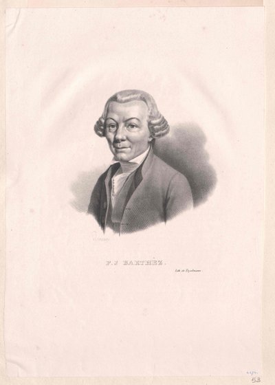 Paul Joseph Barthez de Artist Unknown