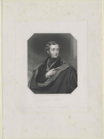 Philip Henry conde vizconde Mahon Stanhope de Artist Unknown
