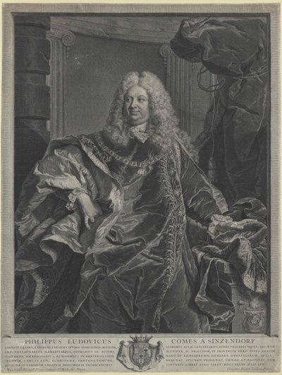 Philipp Ludwig conde Sinzendorf de Artist Unknown