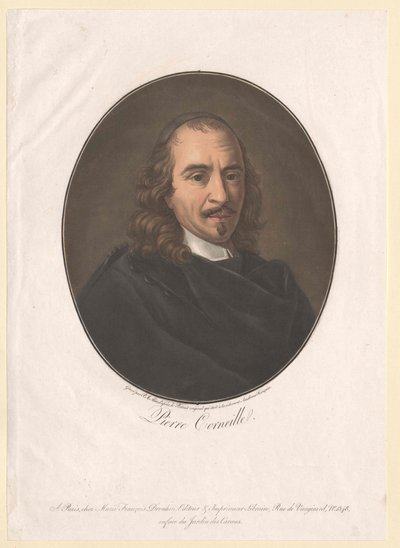 Pierre Corneille (imprimir) de Artist Unknown