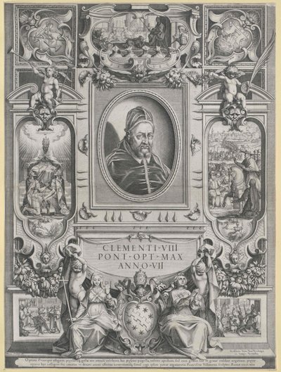 Papa Clemente VIII de Artist Unknown