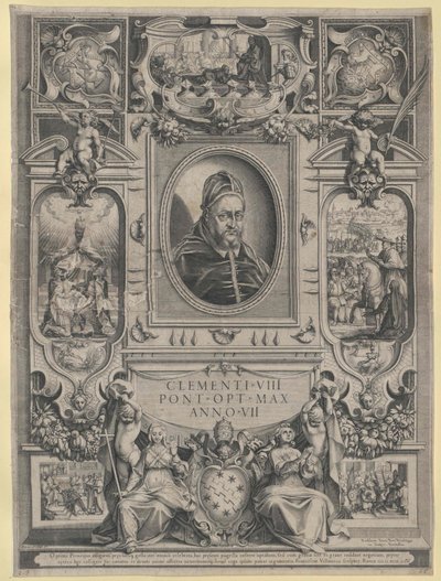 Papa Clemente VIII de Artist Unknown