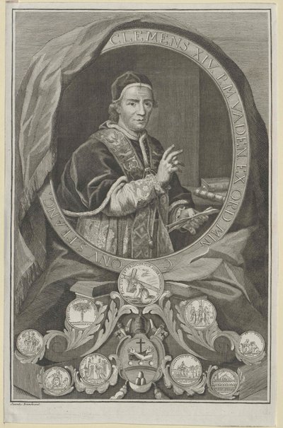 Papa Clemente XIV de Artist Unknown
