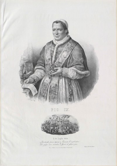 Papa Pío IX de Artist Unknown