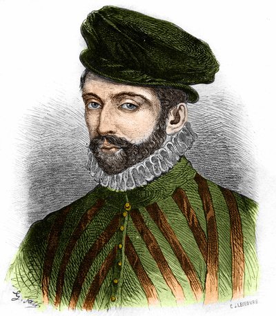 Retrato Nicolas de Neufville, señor de Villeroi, estadista francés. de Artist Unknown