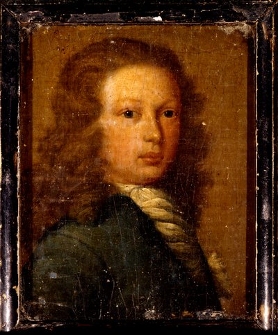 Retrato del capitán William Kidd de joven (óleo sobre lienzo) de Artist Unknown