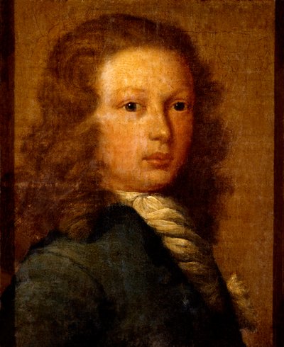 Retrato del capitán William Kidd de joven (óleo sobre lienzo) de Artist Unknown