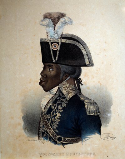 Retrato de François Dominique Toussaint (grabado) de Artist Unknown