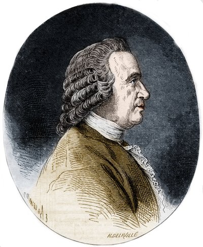 Retrato de Louis Jean Marie Daubenton, dit Daubenton, naturalista francés. de Artist Unknown