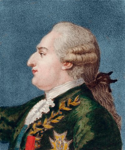 Retrato de Luis XVI, rey de Francia de Artist Unknown