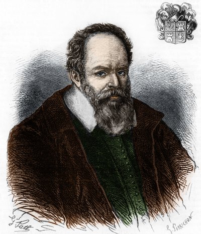 Retrato de Pierre Jeannin 1540-1622. Magistrado francés. de Artist Unknown