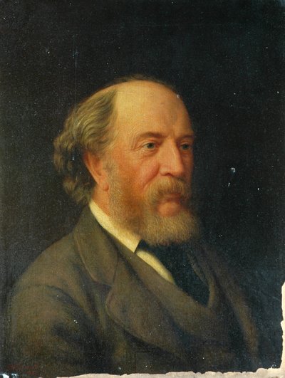 Retrato de un desconocido (óleo sobre lienzo) de Artist Unknown
