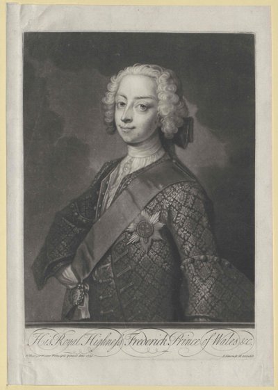 Príncipe de Inglaterra Federico Luis de Artist Unknown