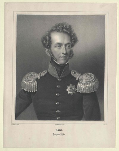 Príncipe de Hesse y en el Rin Karl Wilhelm Ludwig de Artist Unknown