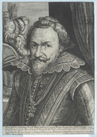 Príncipe de Orange Philipp Wilhelm (huella) de Artist Unknown