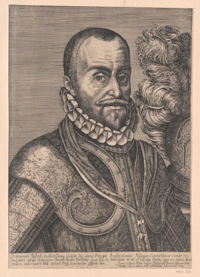 Príncipe de Orange Guillermo I (huella) de Artist Unknown