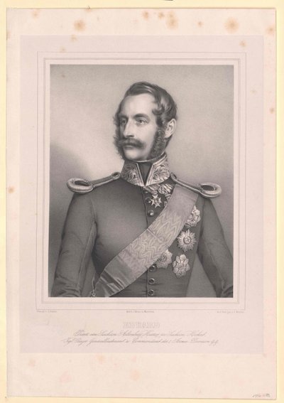 Príncipe de Saxe Altenburg Eduard de Artist Unknown