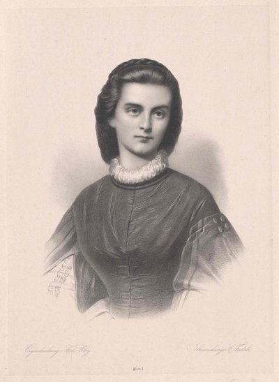 Princesa de Baviera-Gelnhausen Marie (imprimir) de Artist Unknown