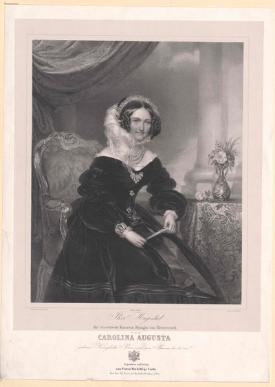 Princesa de Baviera (1792-1873) Carolina de Artist Unknown