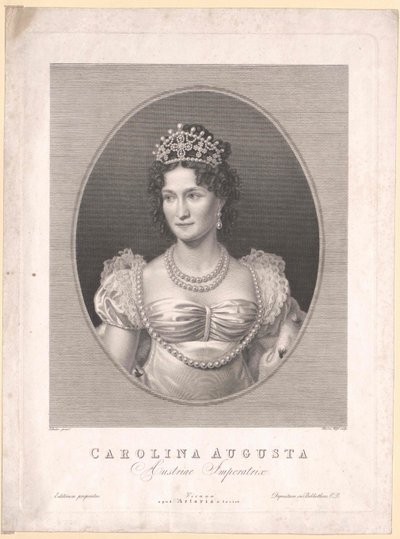 Princesa de Baviera (1792-1873) Carolina de Artist Unknown