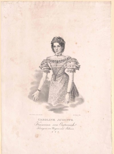 Princesa de Baviera (1792-1873) Carolina de Artist Unknown